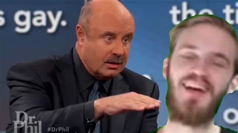 dr phil pewdiepie|Dr. Phil Hosts Meme Review with PewDiePie .